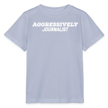 aggressiver Journalist - Stanley/Stella Kinder T-Shirt MINI CREATOR  - Lavendel-Violett - Vorne - Braiden (125cm)