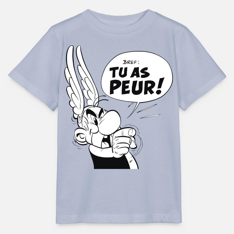 Asterix & Obelix - Asterix 'Tu as peur!' - T-shirt bio MINI CREATOR Stanley/Stella Enfant - lavande-violet