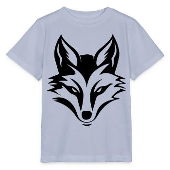 Silhouette de tête de renard - T-shirt bio MINI CREATOR Stanley/Stella Enfant - lavande-violet - Devant - Braiden (125cm)