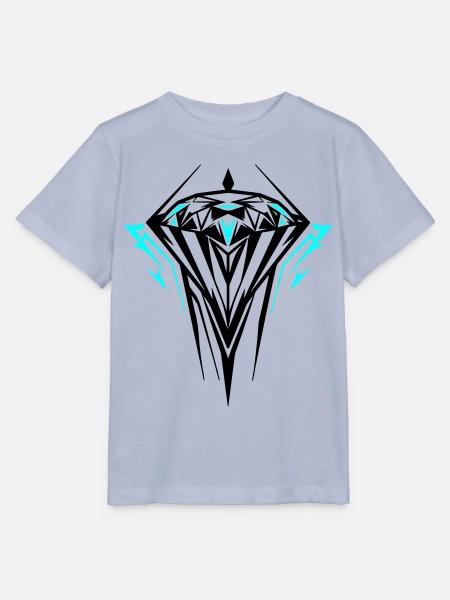 Diamant Juwel Edelstein - Stanley/Stella Kinder T-Shirt MINI CREATOR - Lavendel-Violett