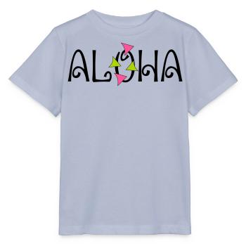 ALOHA - Stanley/Stella MINI CREATOR Kids’ T-Shirt - lavender-violet - Front - Braiden (125cm)