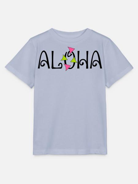 ALOHA - Stanley/Stella Kinder T-Shirt MINI CREATOR - Lavendel-Violett