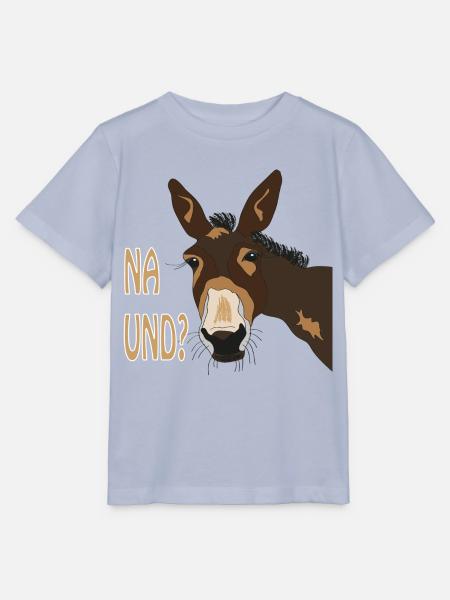 Esel - Stanley/Stella Kinder T-Shirt MINI CREATOR - Lavendel-Violett