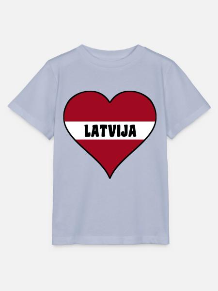 Lettland - Stanley/Stella Kinder T-Shirt MINI CREATOR - Lavendel-Violett