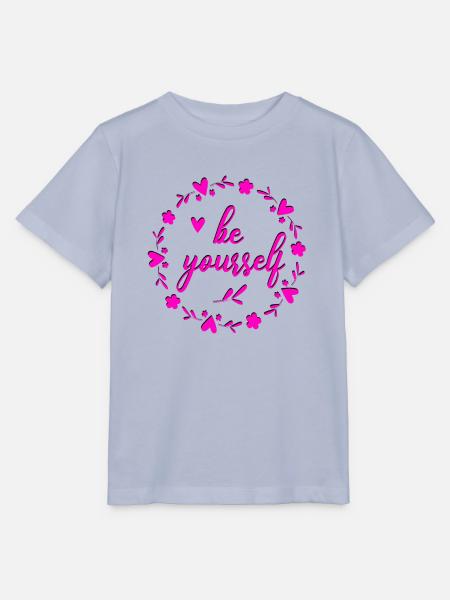 be yourself - Stanley/Stella Kinder T-Shirt MINI CREATOR  - Lavendel-Violett