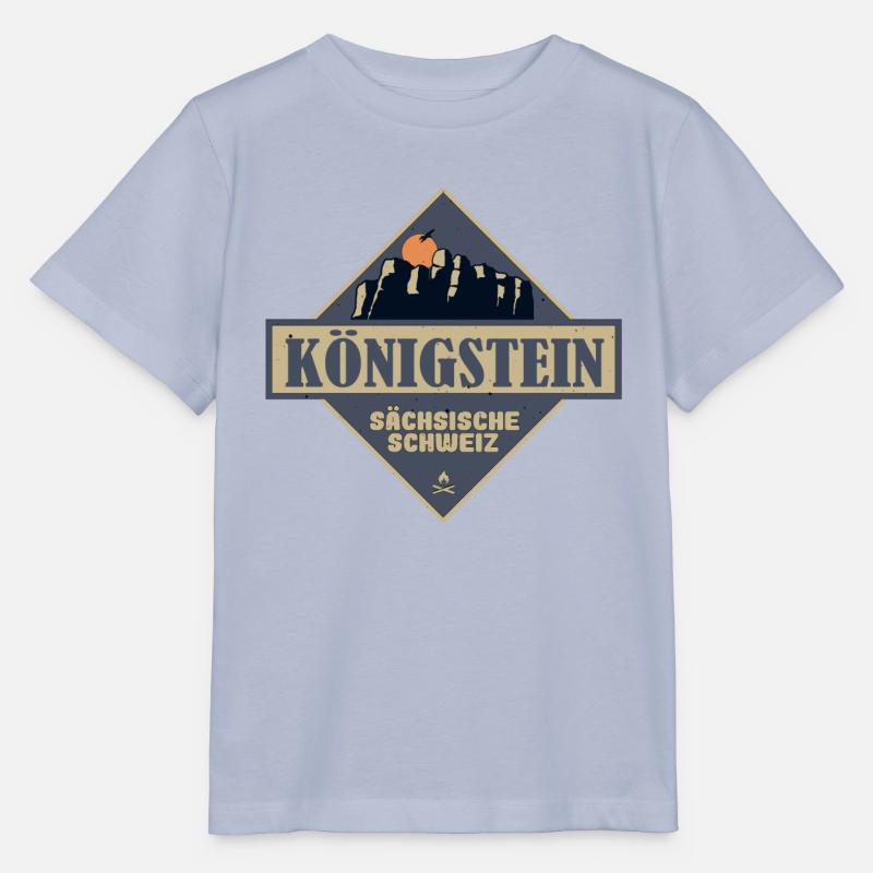 sächsische Schweiz Königstein - Stanley/Stella Kinder T-Shirt MINI CREATOR  - Lavendel-Violett