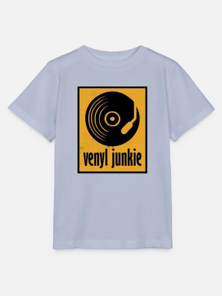 venyl junkie - Stanley/Stella Kinder T-Shirt MINI CREATOR - Lavendel-Violett