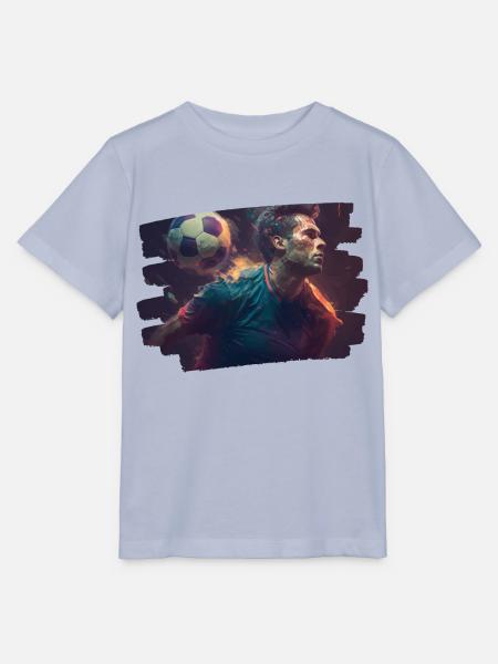 Fussball Star - Stanley/Stella Kinder T-Shirt MINI CREATOR  - Lavendel-Violett