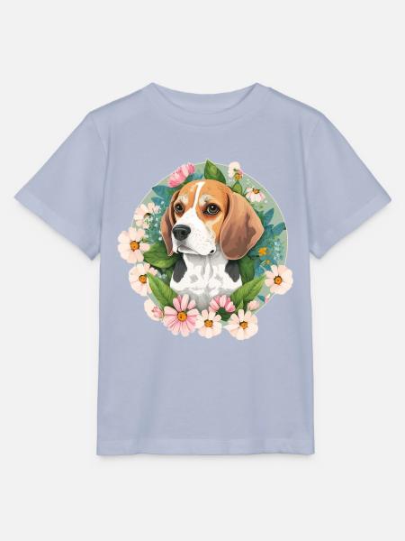 Beagle Hundehalter - Stanley/Stella Kinder T-Shirt MINI CREATOR - Lavendel-Violett
