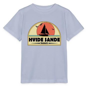Hvide Sande Dänemark - Stanley/Stella Kinder T-Shirt MINI CREATOR  - Lavendel-Violett - Vorne - Braiden (125cm)
