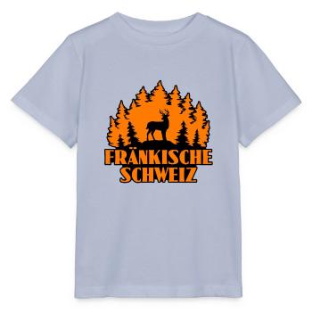 Fränkische Schweiz - Stanley/Stella Kinder T-Shirt MINI CREATOR  - Lavendel-Violett - Vorne - Braiden (125cm)