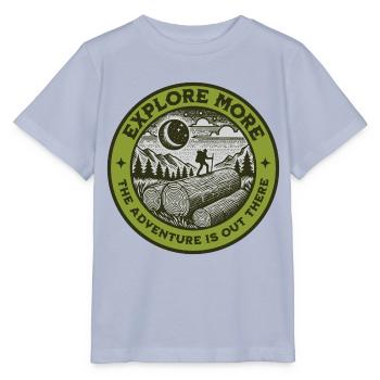 Explore More The Adventure Is Out There - Stanley/Stella MINI CREATOR Kids’ T-Shirt - lavender-violet - Front - Braiden (125cm)