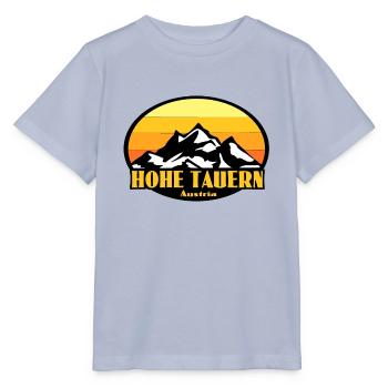 Hohe Tauern Österreich - Stanley/Stella Kinder T-Shirt MINI CREATOR  - Lavendel-Violett - Vorne - Braiden (125cm)