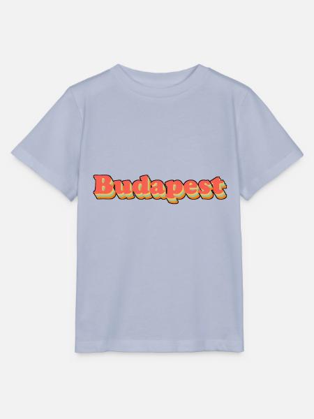 Budapest - Stanley/Stella Kinder T-Shirt MINI CREATOR  - Lavendel-Violett