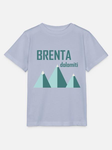 Minimal Berge Brenta - Stanley/Stella Kinder T-Shirt MINI CREATOR  - Lavendel-Violett
