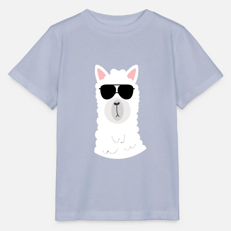 LAMA - LLAMA - Stanley/Stella Kinder T-Shirt MINI CREATOR  - Lavendel-Violett
