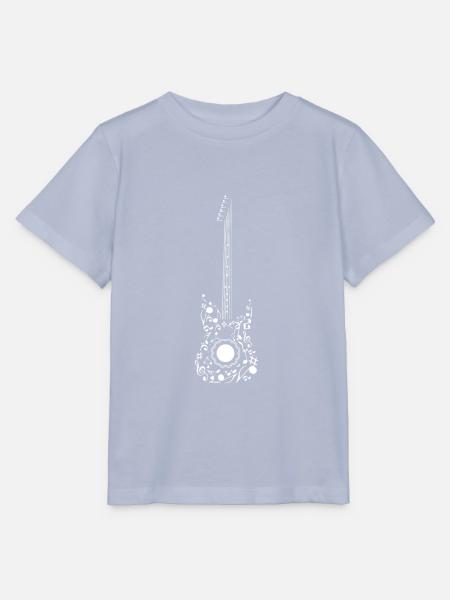 Gitarre - Guitar - Stanley/Stella Kinder T-Shirt MINI CREATOR  - Lavendel-Violett