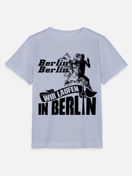 Berlin Marathon läufer shirt geschenk laufen schwa - Stanley/Stella Kinder T-Shirt MINI CREATOR - Lavendel-Violett