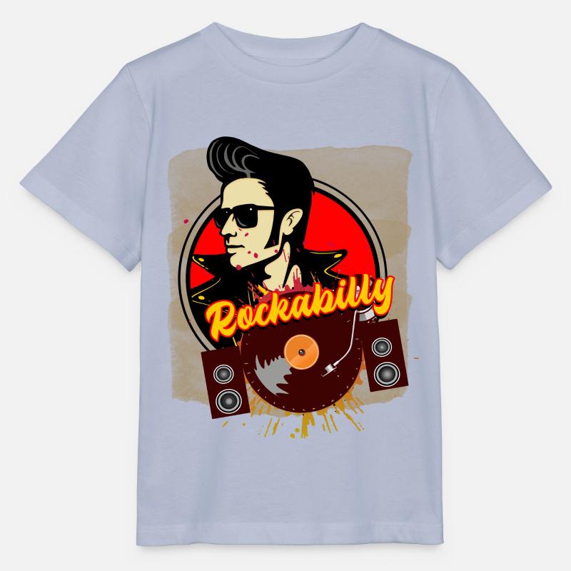 Rockabilly - Stanley/Stella Kinder T-Shirt MINI CREATOR - Lavendel-Violett
