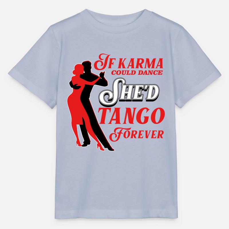 Tango, Tango Tänzer - Stanley/Stella Kinder T-Shirt MINI CREATOR  - Lavendel-Violett