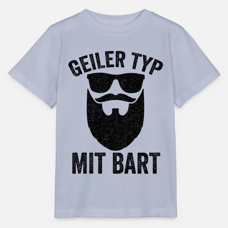Bartträger Geiler Typ Mit Bart Barbier Hipster Ges - Stanley/Stella Kinder T-Shirt MINI CREATOR  - Lavendel-Violett