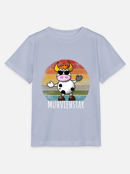 Landwirt Muhviehstar - Stanley/Stella Kinder T-Shirt MINI CREATOR - Lavendel-Violett