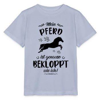 Netter Reitverein Spruch, reiten Geschenk - Stanley/Stella Kinder T-Shirt MINI CREATOR  - Lavendel-Violett - Vorne - Braiden (125cm)