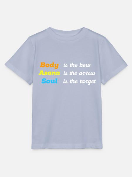 Yoga, Yoga, Yoga, Yoga, Yoga, Yoga, Yoga, Yoga - Stanley/Stella Kinder T-Shirt MINI CREATOR - Lavendel-Violett