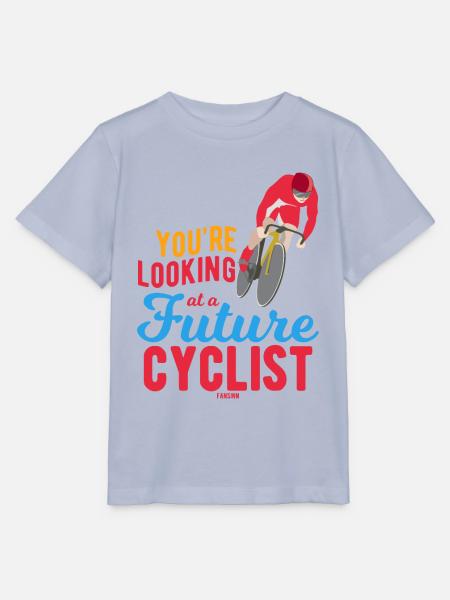 Radsport Fahrrad Kind Baby Sohn - Stanley/Stella Kinder T-Shirt MINI CREATOR  - Lavendel-Violett