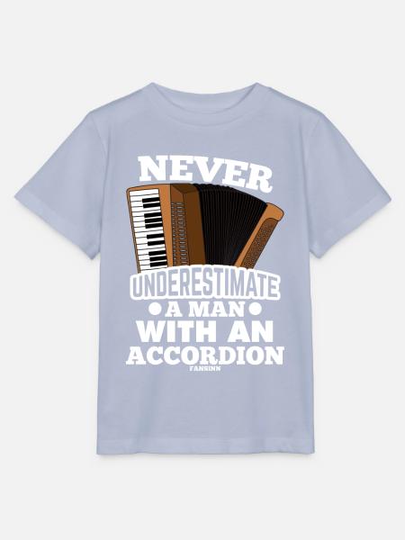 Opa spielt Akkordeon - Stanley/Stella Kinder T-Shirt MINI CREATOR - Lavendel-Violett
