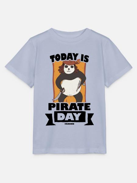 Today Is Pirate Day - Stanley/Stella Kinder T-Shirt MINI CREATOR - Lavendel-Violett