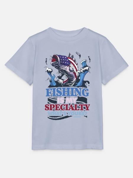 Angler - Stanley/Stella Kinder T-Shirt MINI CREATOR - Lavendel-Violett