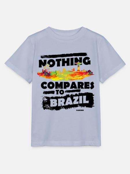 Brasilien - Stanley/Stella Kinder T-Shirt MINI CREATOR - Lavendel-Violett