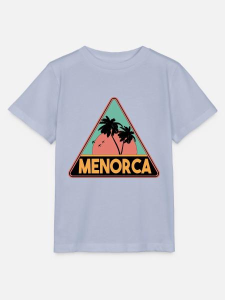 Dreieck Palmen Menorca - Stanley/Stella Kinder T-Shirt MINI CREATOR - Lavendel-Violett