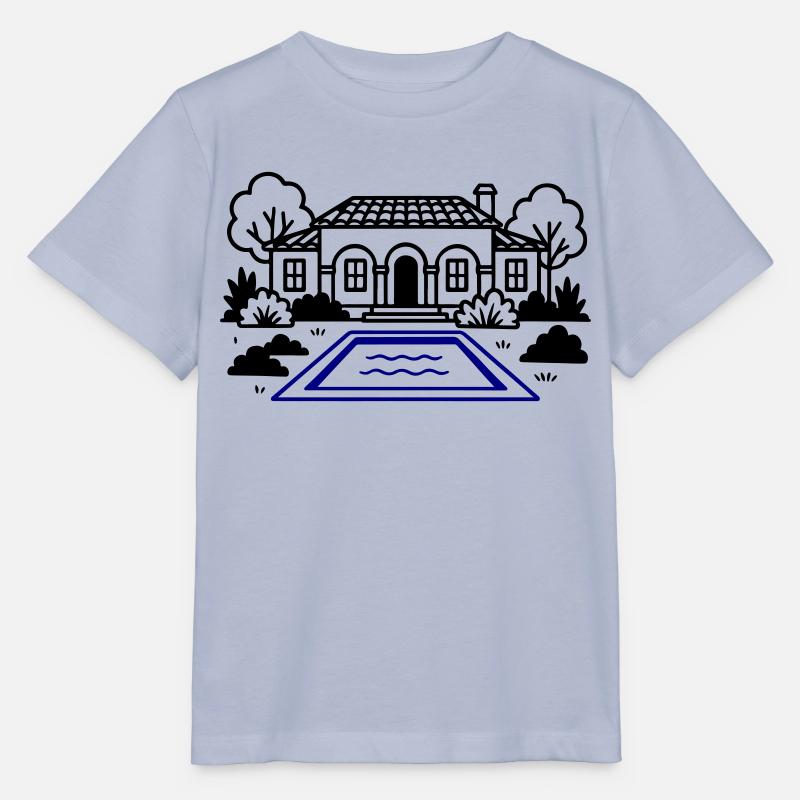 Finca House Villa - T-shirt bio MINI CREATOR Stanley/Stella Enfant - lavande-violet