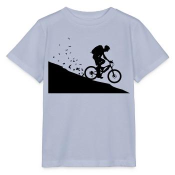 Mountain bikers - Stanley/Stella MINI CREATOR Kids’ T-Shirt - lavender-violet - Front - Braiden (125cm)