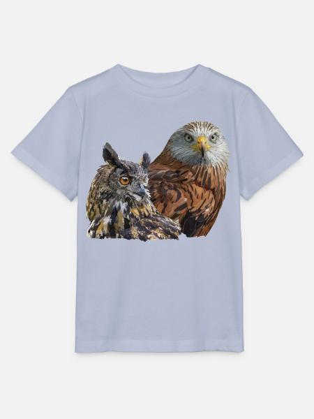 Greifvogel - Stanley/Stella Kinder T-Shirt MINI CREATOR - Lavendel-Violett