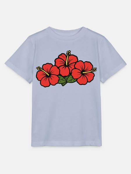 hibiskus flowers - Stanley/Stella Kinder T-Shirt MINI CREATOR - Lavendel-Violett