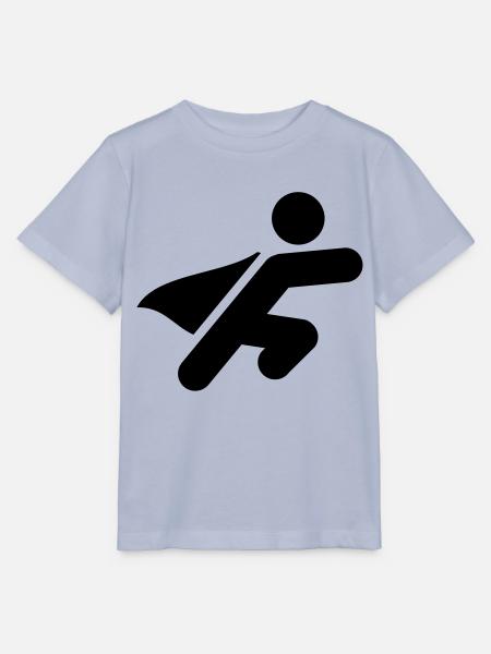 Superhero Symbol - Stanley/Stella Kinder T-Shirt MINI CREATOR - Lavendel-Violett