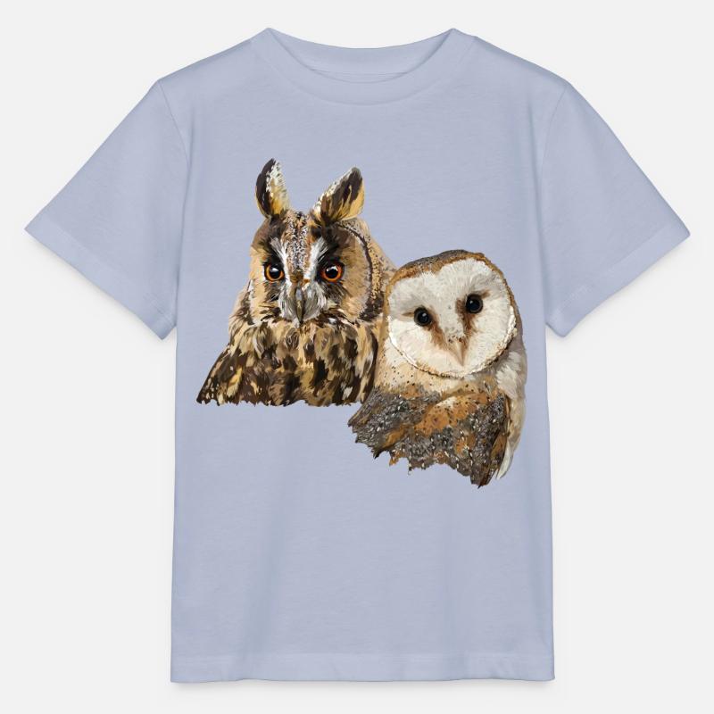 Eule und Eule - Stanley/Stella Kinder T-Shirt MINI CREATOR - Lavendel-Violett