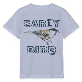 early bird,Early Bird Shirt Early Riser - Stanley/Stella MINI CREATOR Kids’ T-Shirt - lavender-violet - Front - Braiden (125cm)