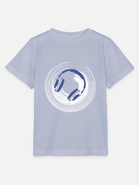 Kopfhörer Musik - Stanley/Stella Kinder T-Shirt MINI CREATOR - Lavendel-Violett