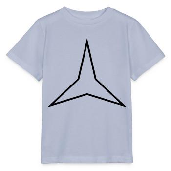 stern 3 zacken - Stanley/Stella Kinder T-Shirt MINI CREATOR  - Lavendel-Violett - Vorne - Braiden (125cm)