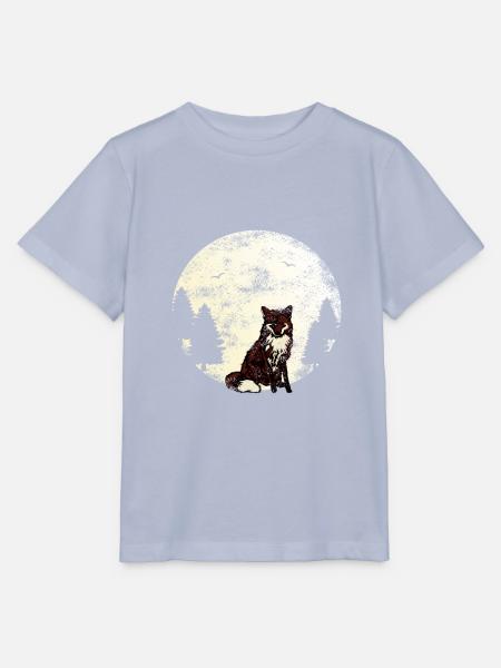 Fuchs Wald - Stanley/Stella Kinder T-Shirt MINI CREATOR  - Lavendel-Violett
