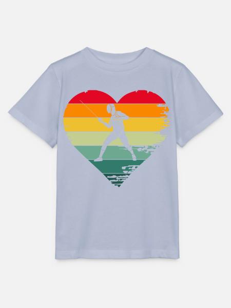 Fechten Retro - Stanley/Stella Kinder T-Shirt MINI CREATOR  - Lavendel-Violett