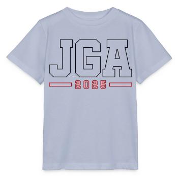 JGA 2025 Kontur Junggesellenabschied - Stanley/Stella Kinder T-Shirt MINI CREATOR  - Lavendel-Violett - Vorne - Braiden (125cm)