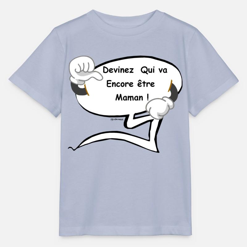 Encore Maman - T-shirt bio MINI CREATOR Stanley/Stella Enfant - lavande-violet