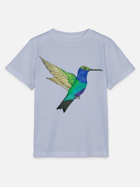 Kolibri Paradiesvogel - Stanley/Stella Kinder T-Shirt MINI CREATOR  - Lavendel-Violett
