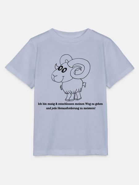 Sternzeichen Widder - Stanley/Stella Kinder T-Shirt MINI CREATOR - Lavendel-Violett