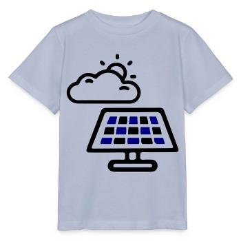 Solar Energie Panele - Stanley/Stella Kinder T-Shirt MINI CREATOR  - Lavendel-Violett - Vorne - Braiden (125cm)